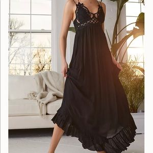 Free people black maxi dress